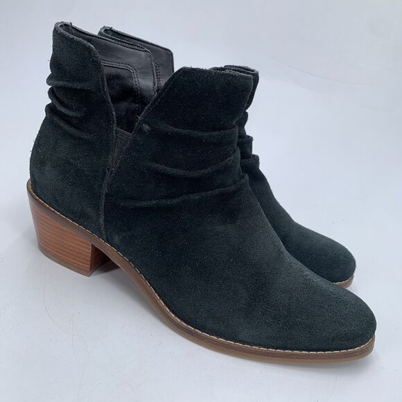 Cole Haan Alayna Black Suede Slouchy Comfort Ankle Boots Women’s Sz 6.5B(A1)‎ - Picture 1 of 14